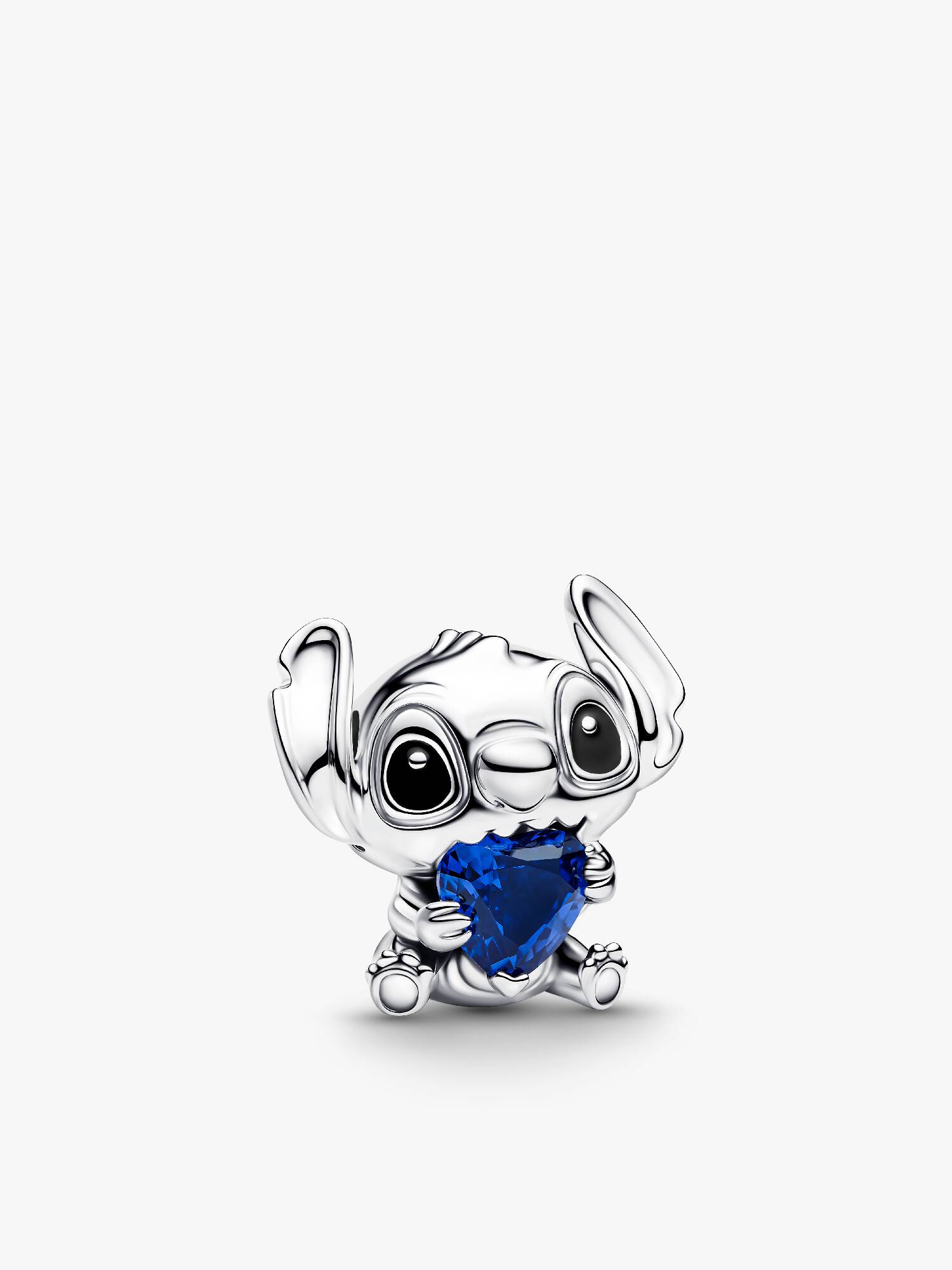 Charm de Coração Azul Stitch da Disney