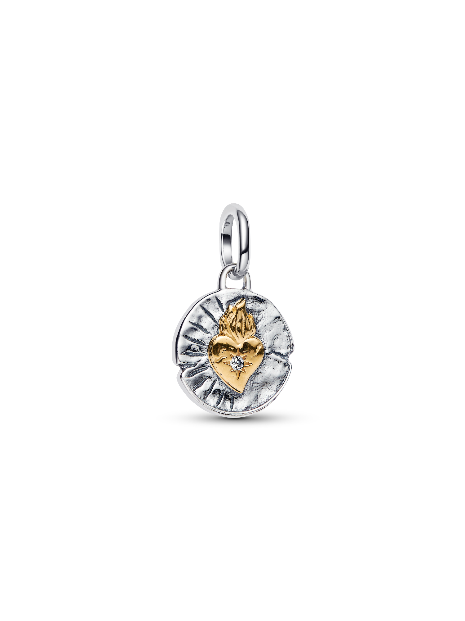 Charm Medalhão de Coração