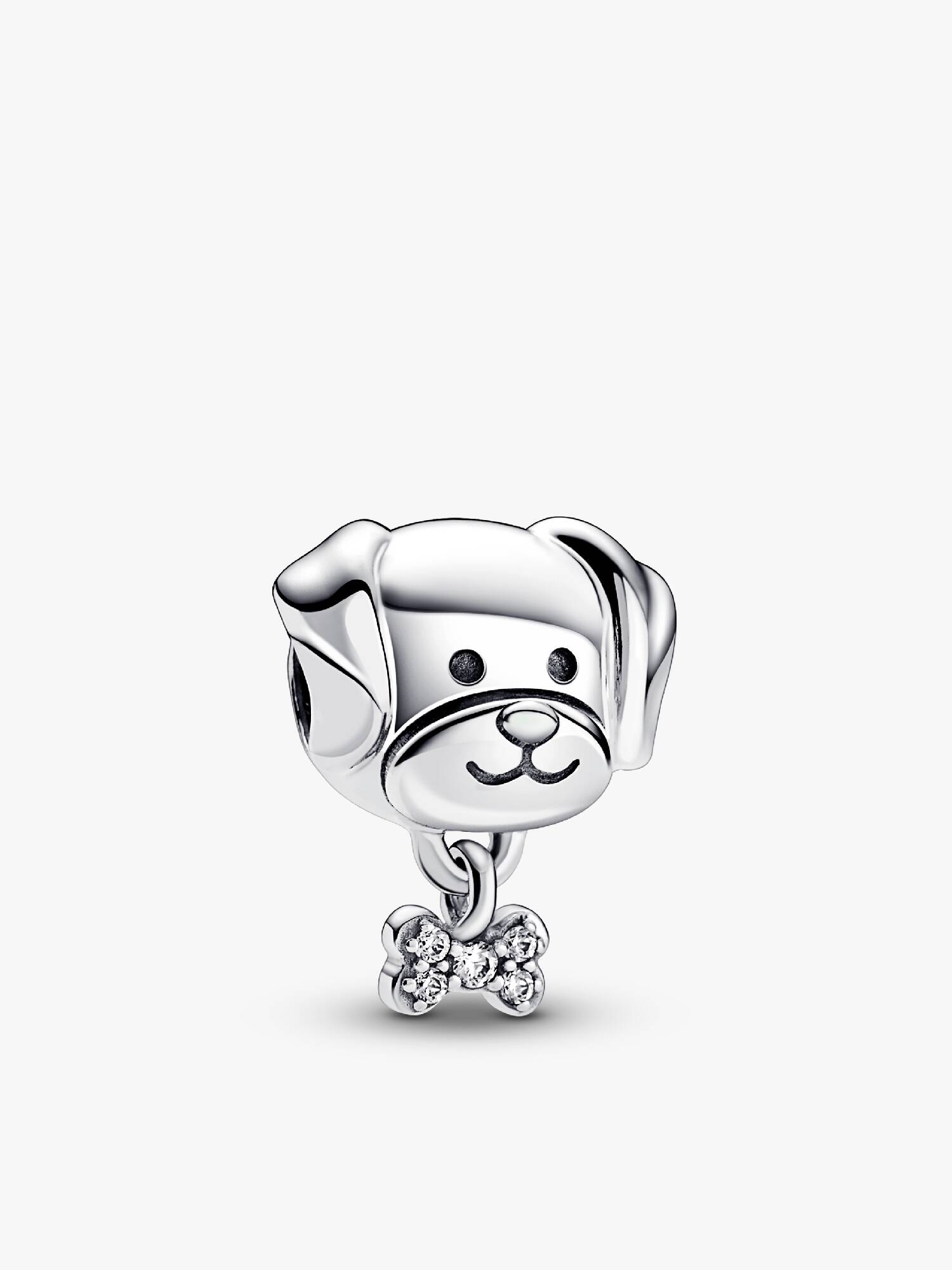 Charm de cachorro e osso
