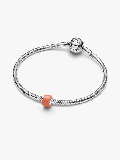 Mini Charm de Vidro de Murano Laranja