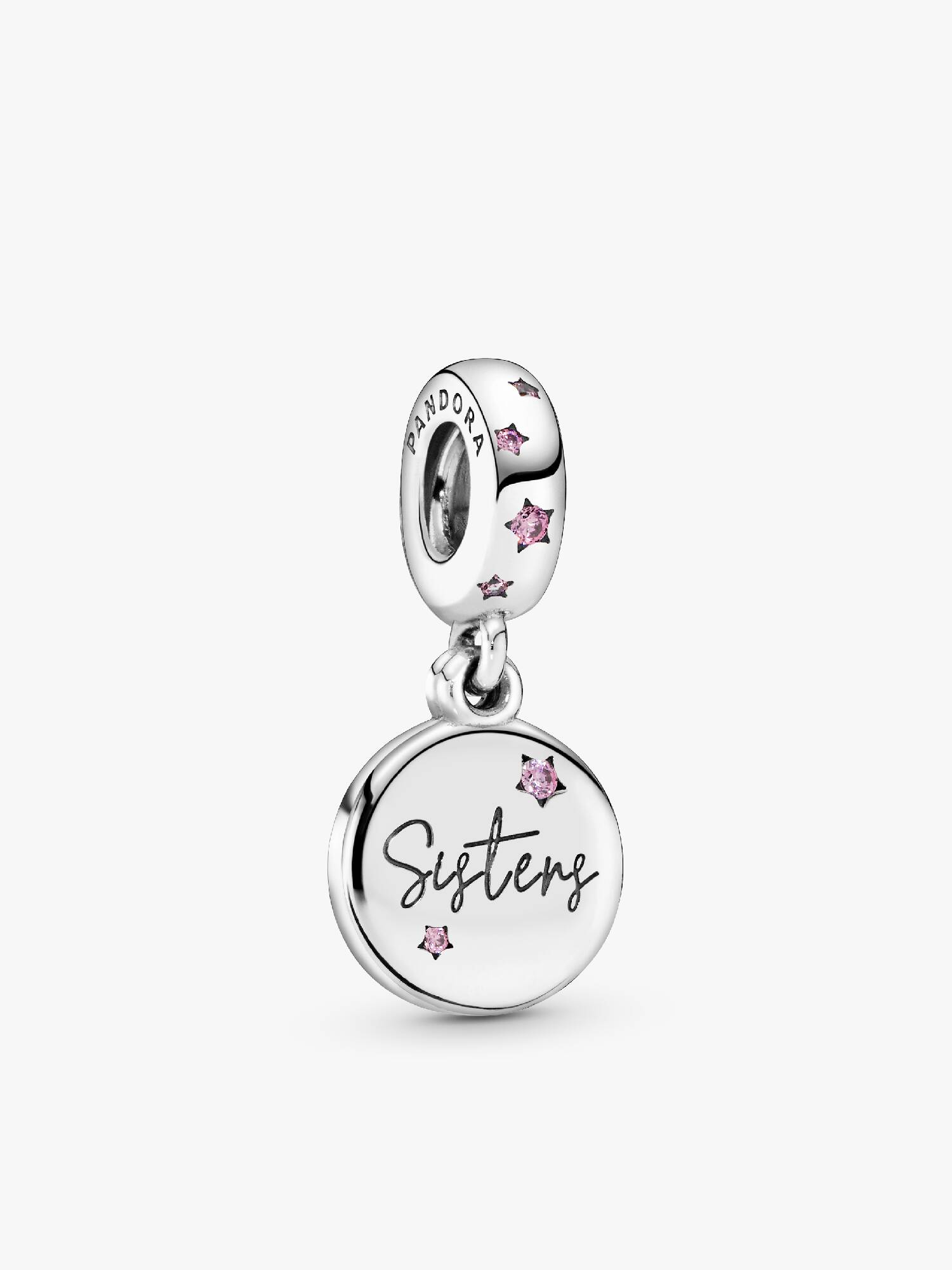 Charm pendente das Irmãs Para Sempre