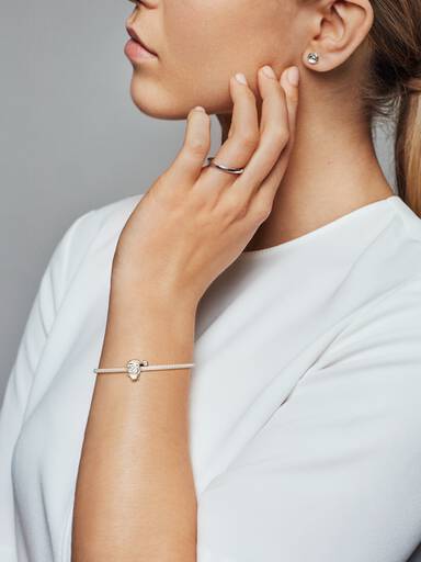 Penguin sterling silver charm