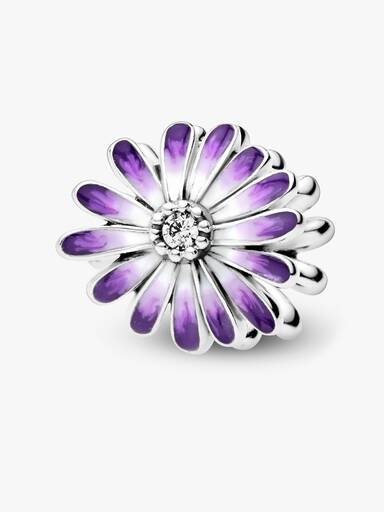 Charm Margarida Roxa