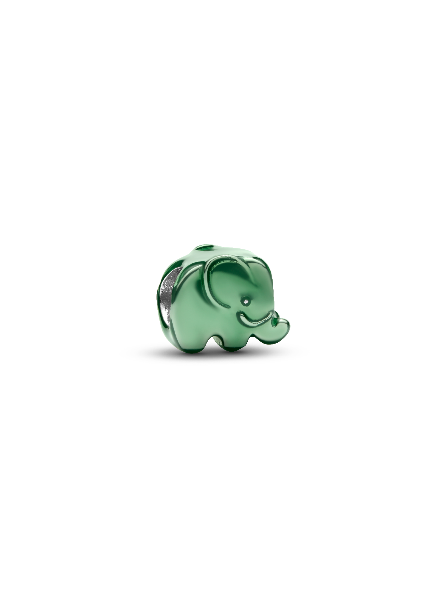 Mini Charm de Elefante Verde