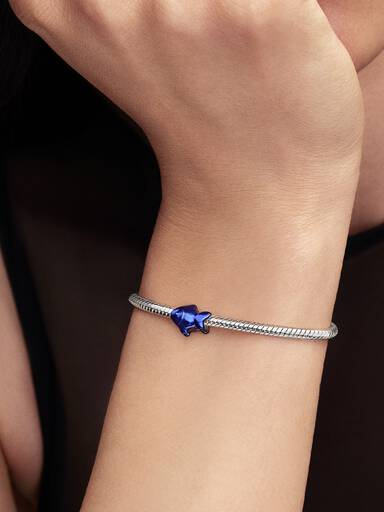 Mini Charm de Peixe Azul