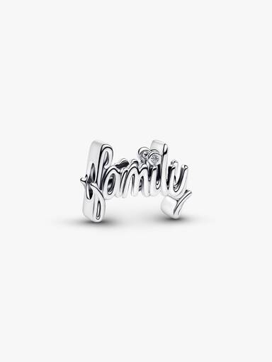 Charm Família Escrito à Mão