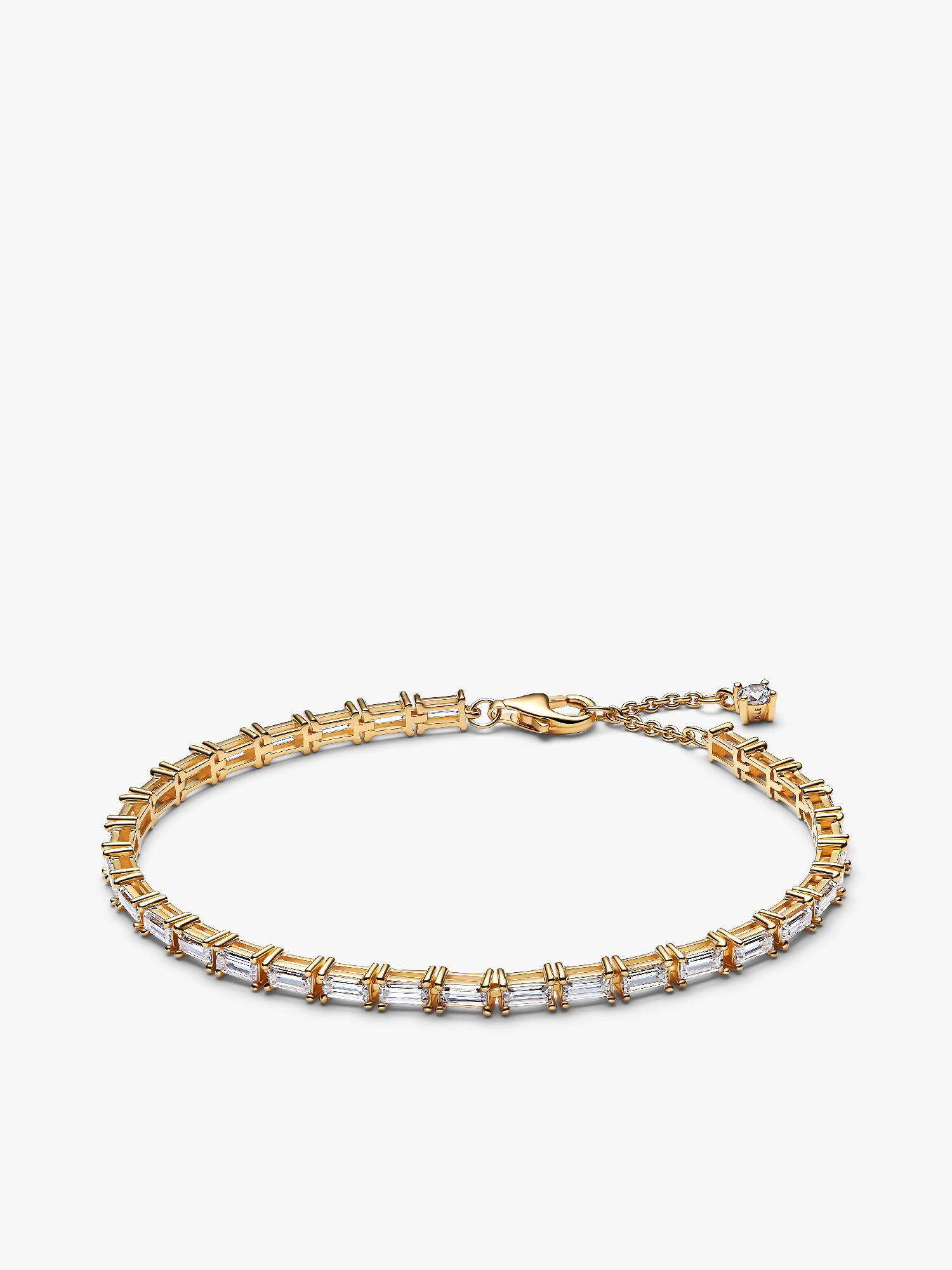 Pulseira de Riviera Baguette Brilhante