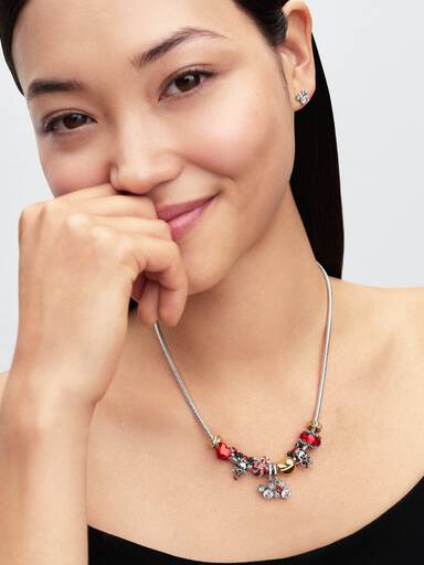 Charm de Ornamento de Natal do Mickey Mouse da Disney