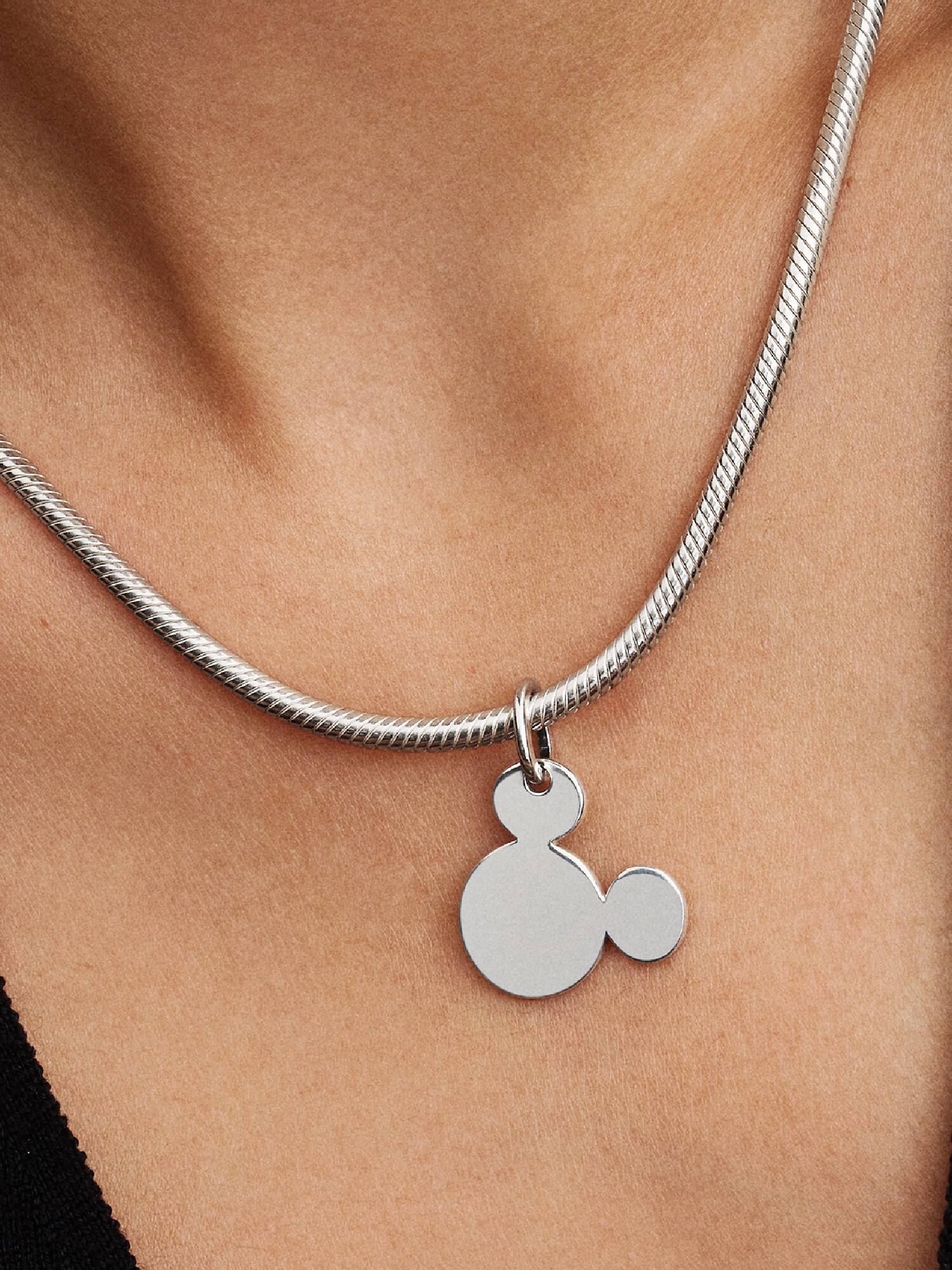Charm pendente gravável do Mickey Mouse da Disney