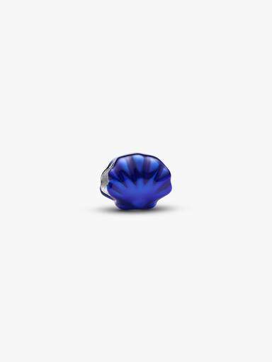 Mini charm de concha azul