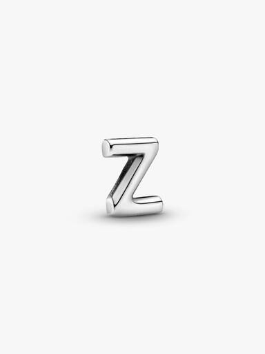 Letter Z silver petite element