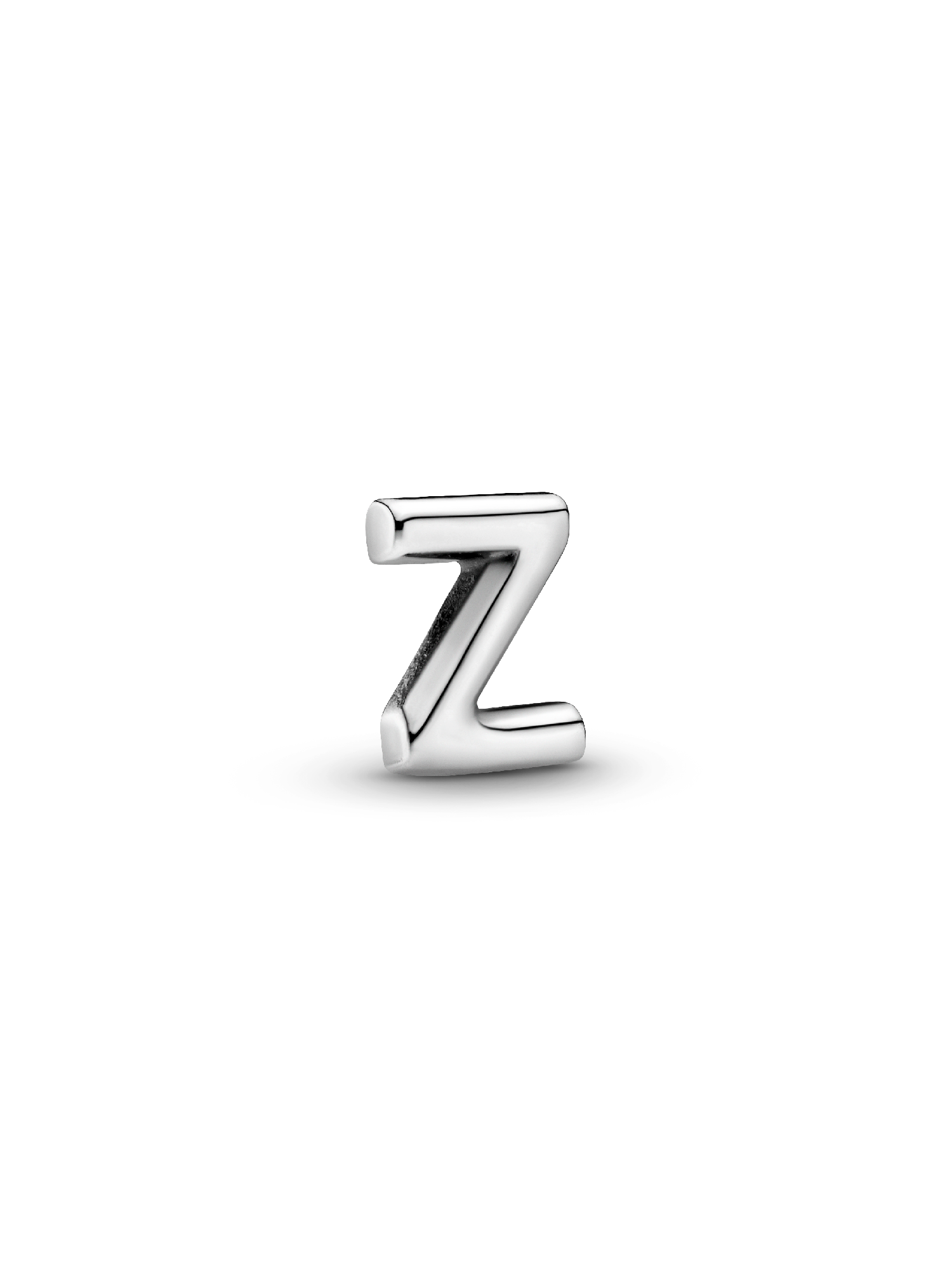 Letter Z silver petite element