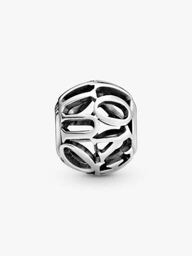 I love you sterling silver charm