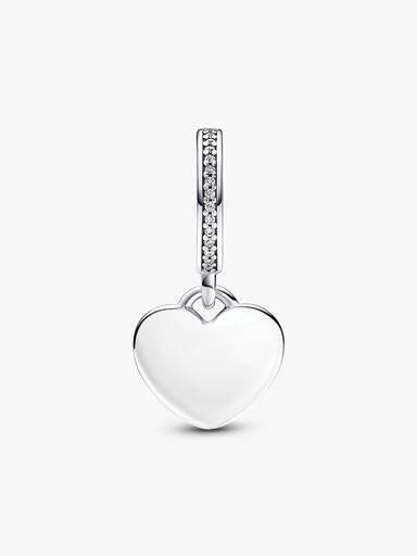 Charm Bandaera Brasil En Corazon