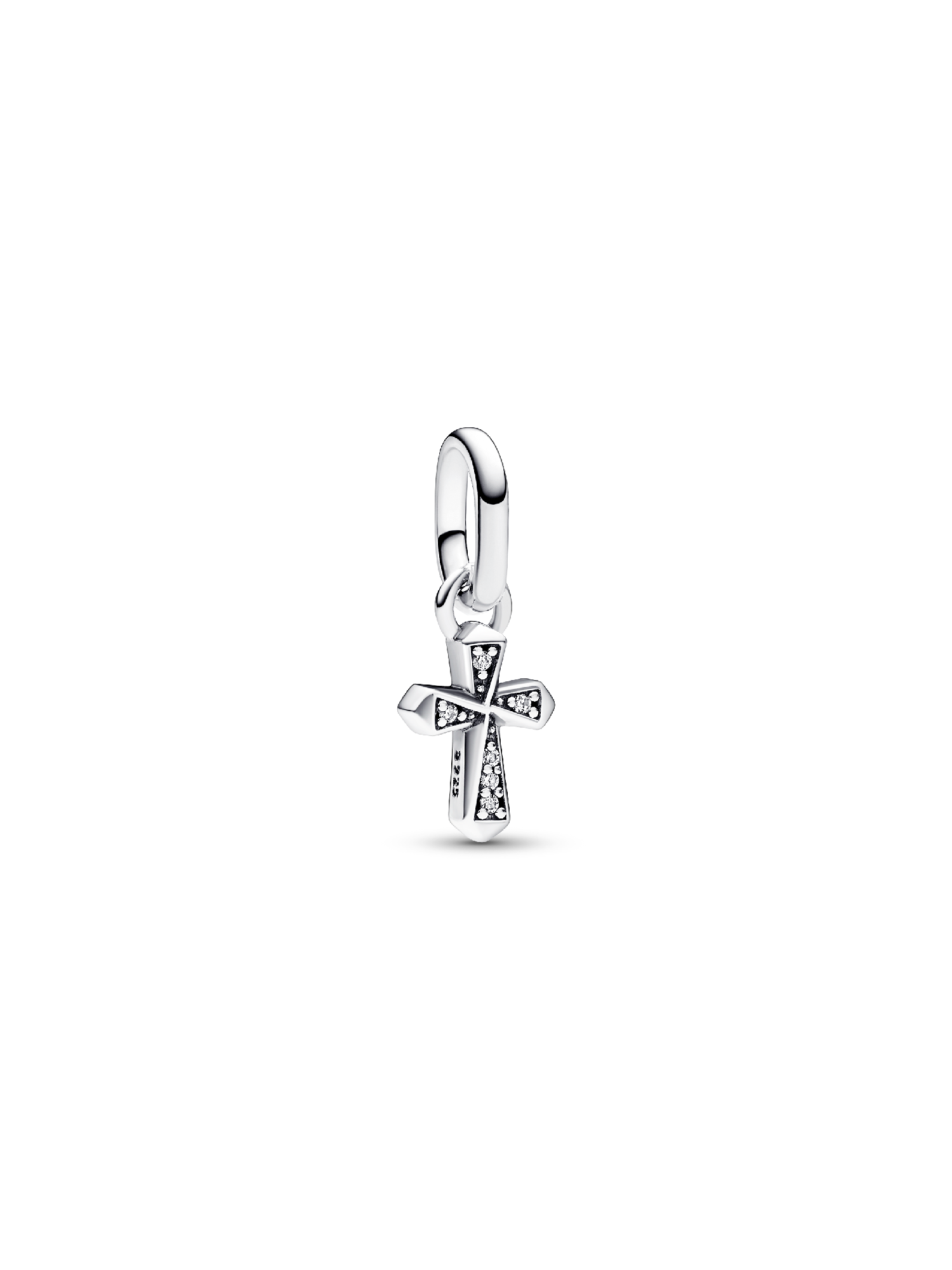 Charm Mini Pingente Cruz Brilhante Pandora ME