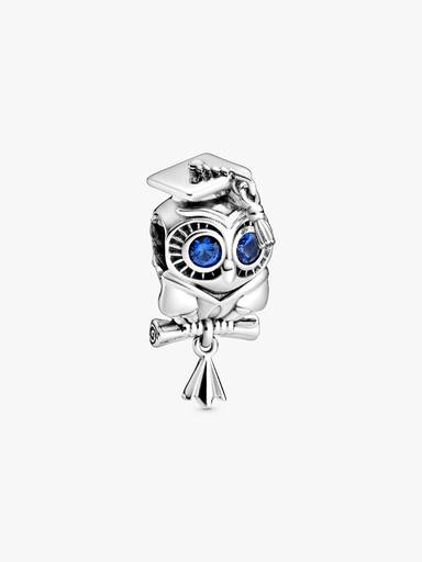 Charm de Formatura Coruja Sábia