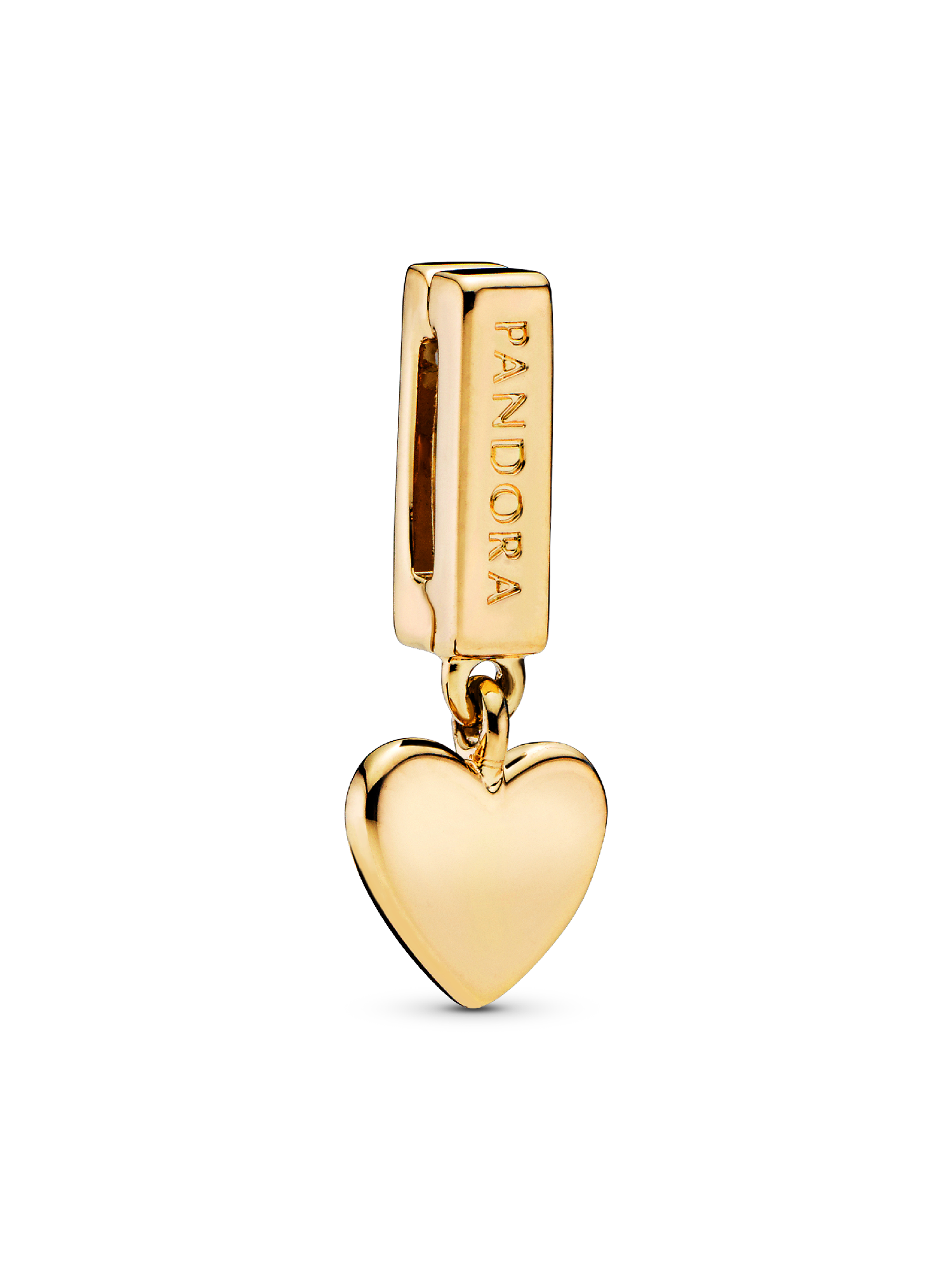Coração Pendente Clip Charm