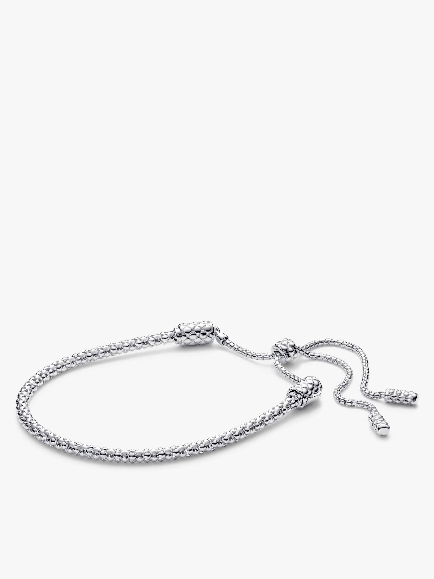 Pulseira Corrente Cravejada e Fecho Deslizante