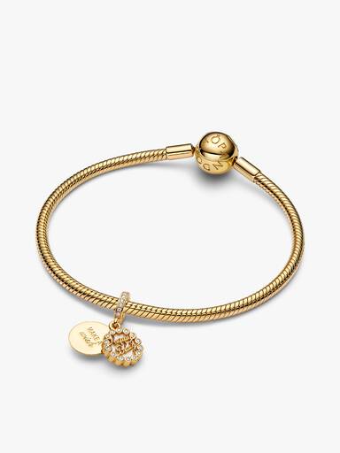 Charm pendente de bolo de Feliz Aniversário