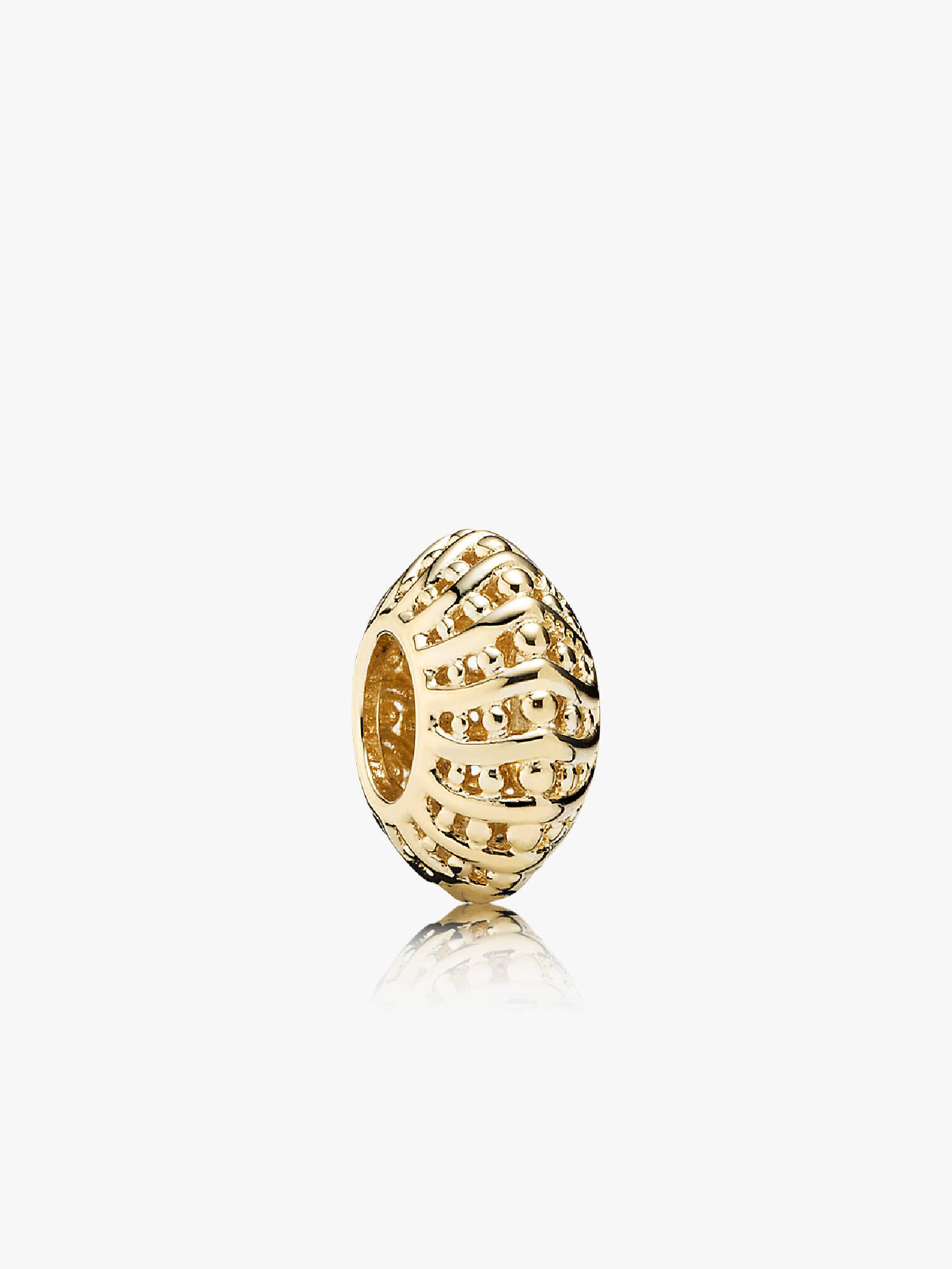 Abstract gold spacer
