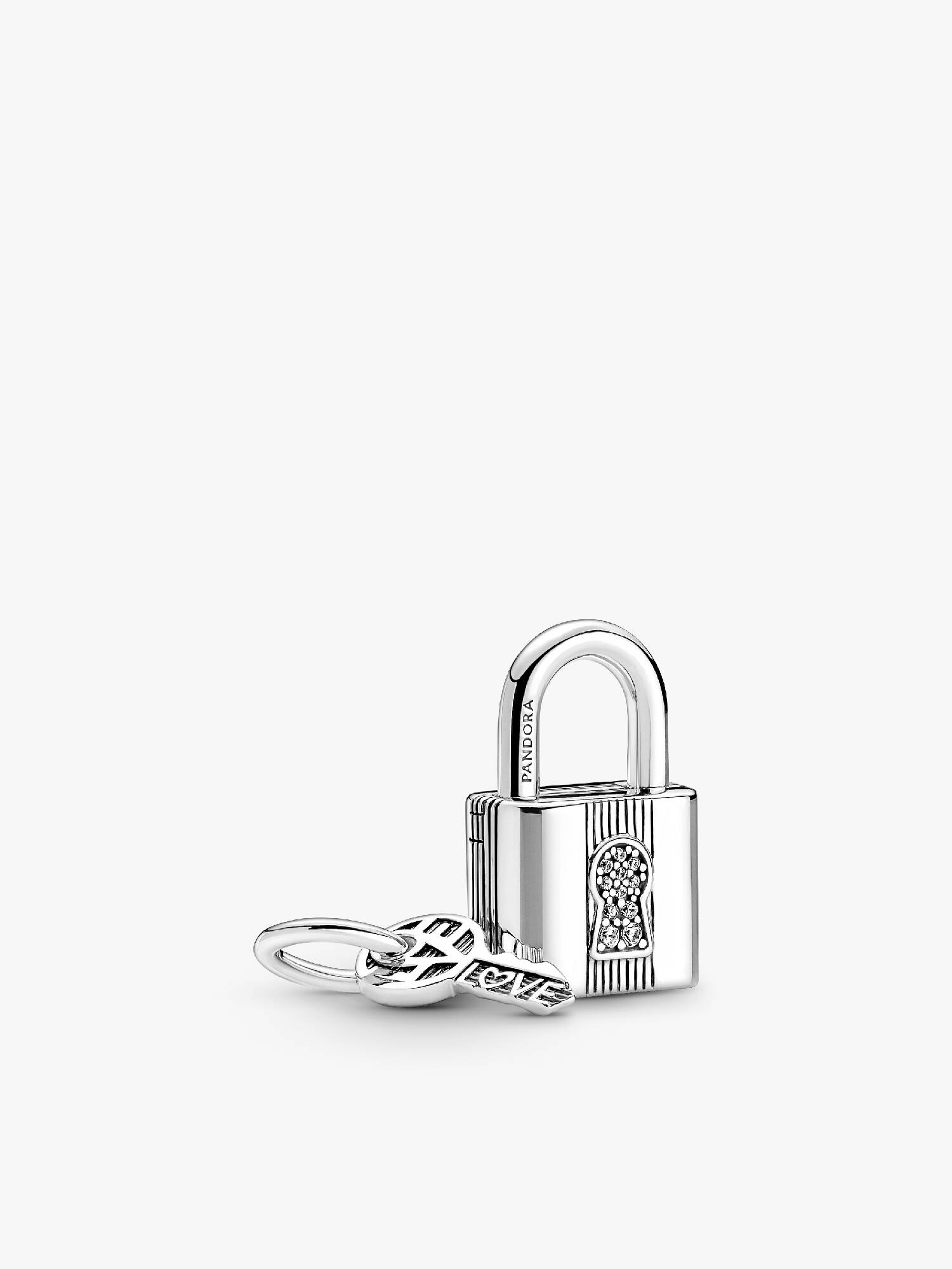Charm Pendente Divisível Cadeado e Chave