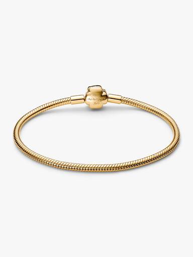 Pulseira Corrente snake rosa encantada da Disney A Bela e a Fera