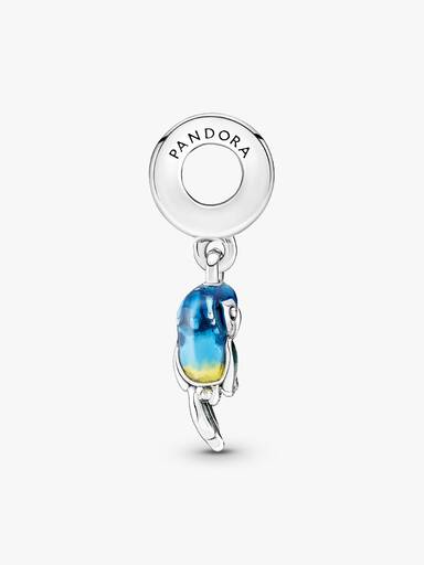 Charm Pendente Loro Del Paraíso Selvático