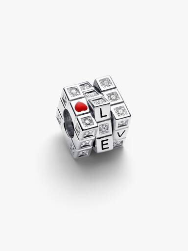Charm de cubo de brinquedo móvel