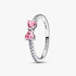 Anel Laço Rosa Brilhante Anel Laço Rosa Brilhante