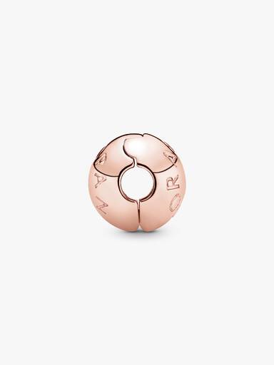 Logo PANDORA Rose clip