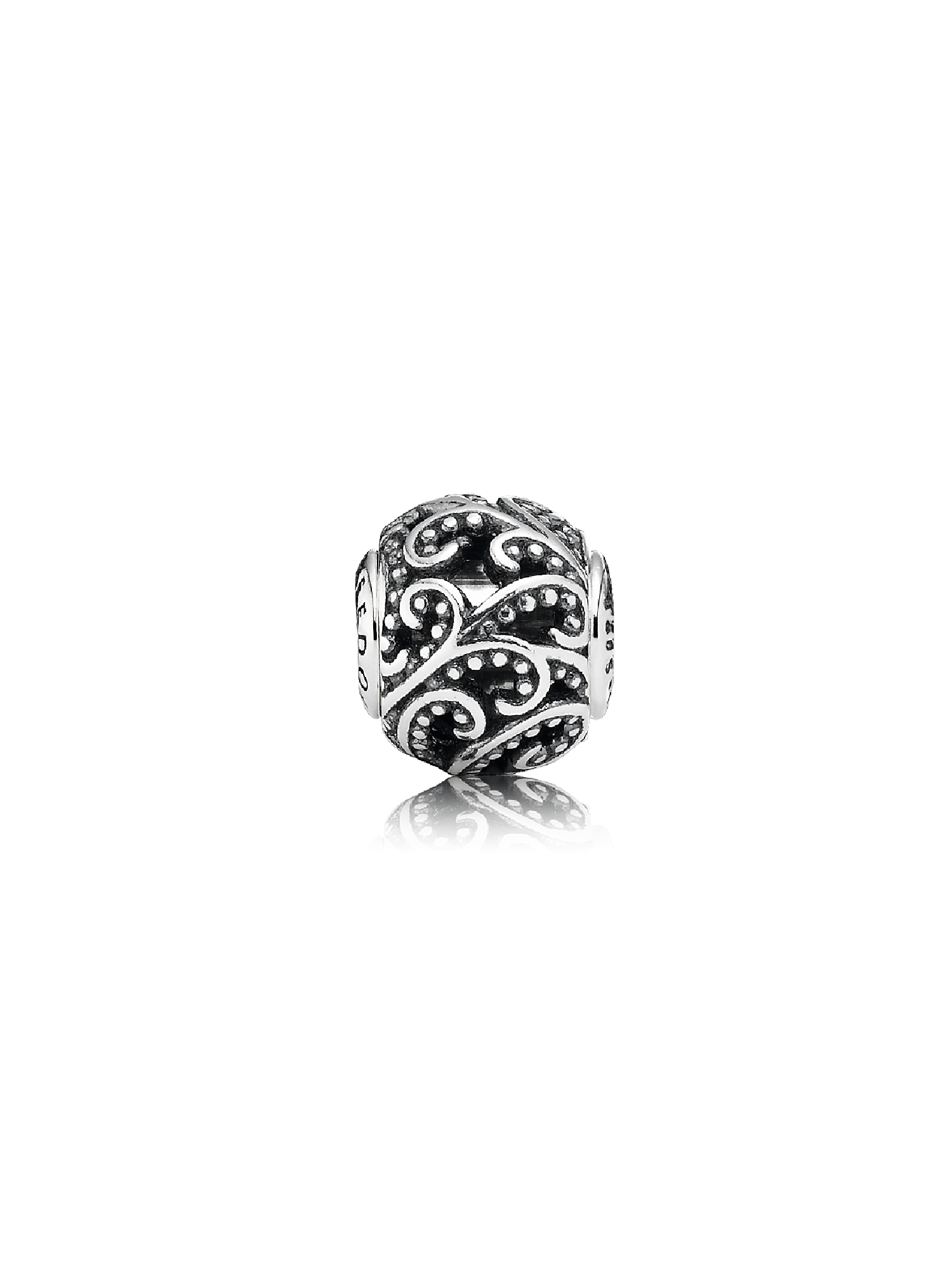 FREEDOM ESSENCE COLLECTION openwork charm in silver