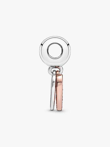 Charm Pendente Brilhante Coração de Design Livre