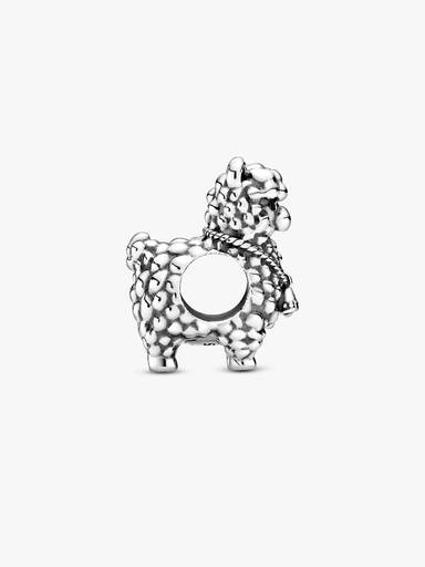 Llama sterling silver charm