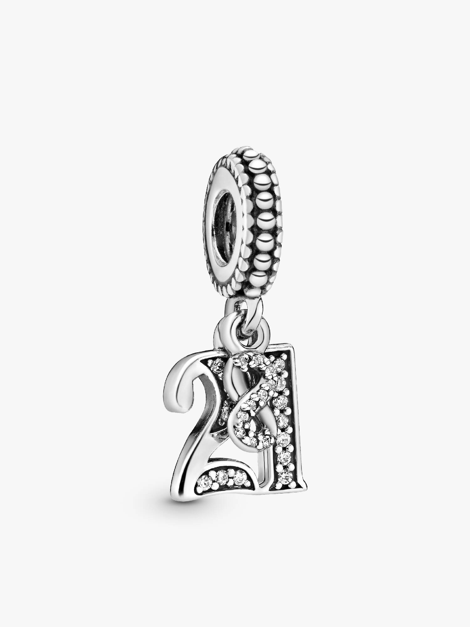 Charm Pendente Aniversário de 21 anos