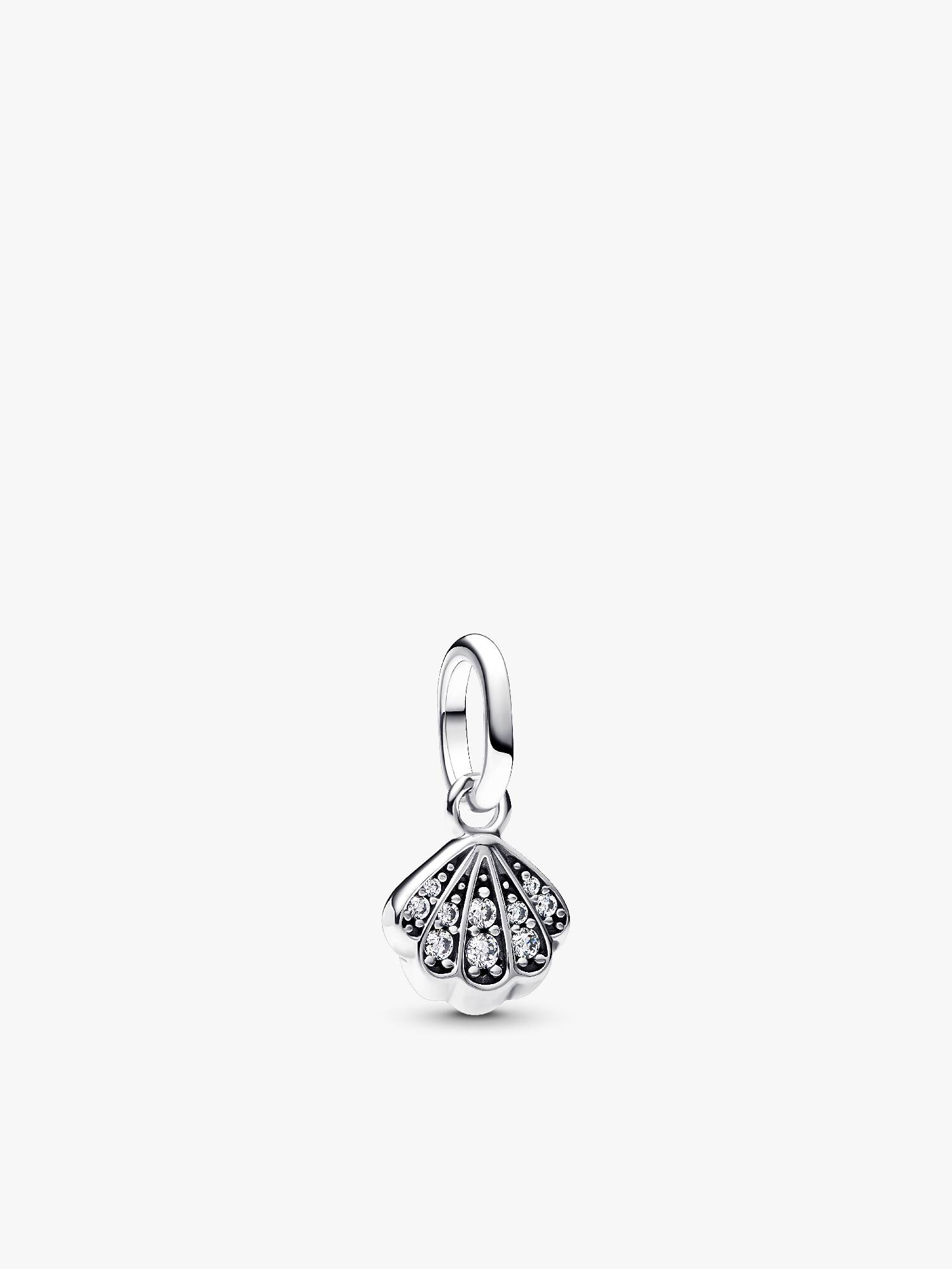 Mini Charm Pendente Concha Brilhante