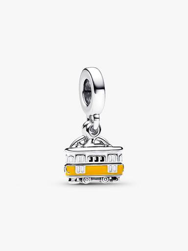 Charm Pendente Duplo Bonde de Lisboa Gravável