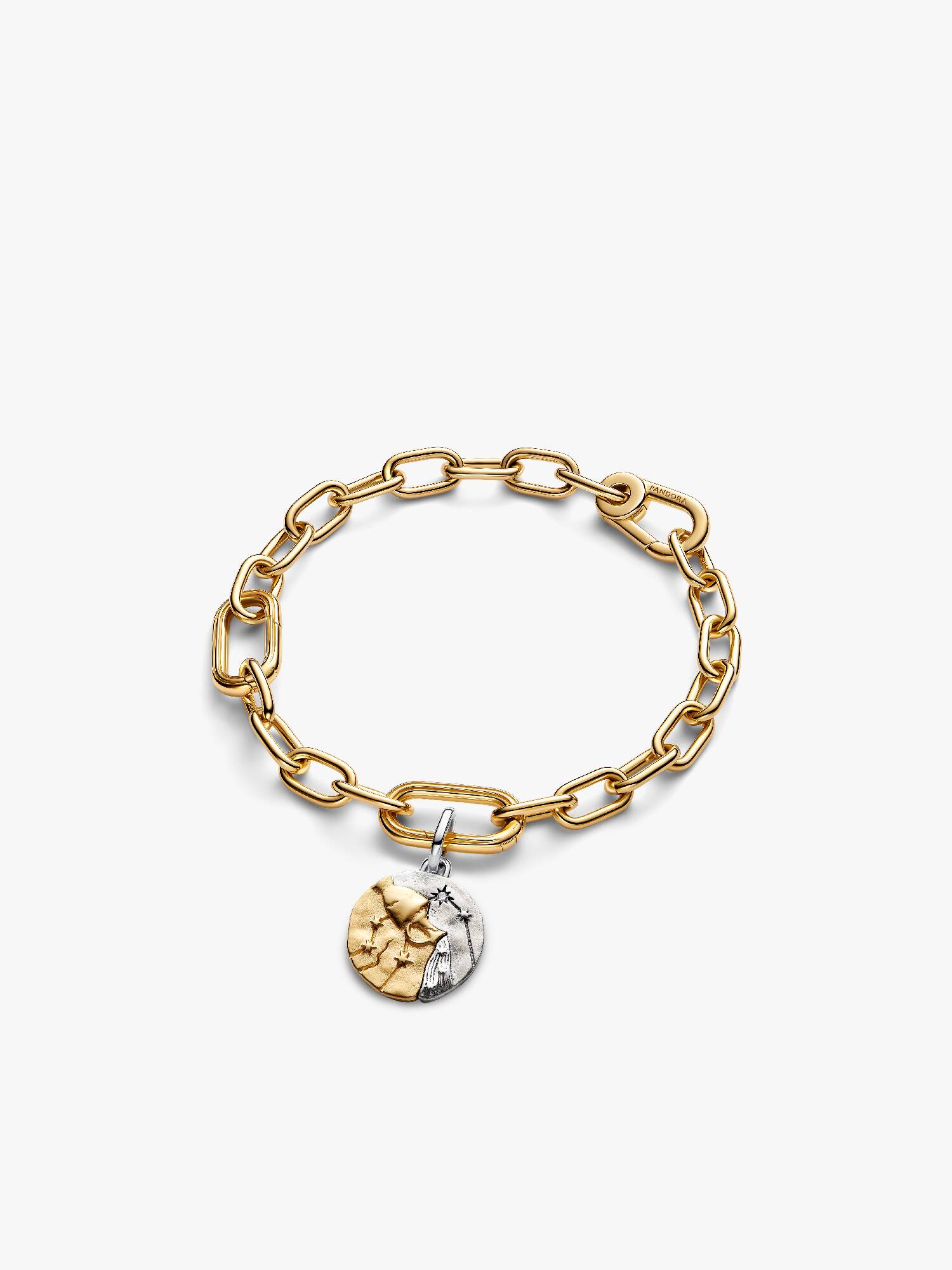 Conjunto de Charm Talismã de Aquário e Pulseira
