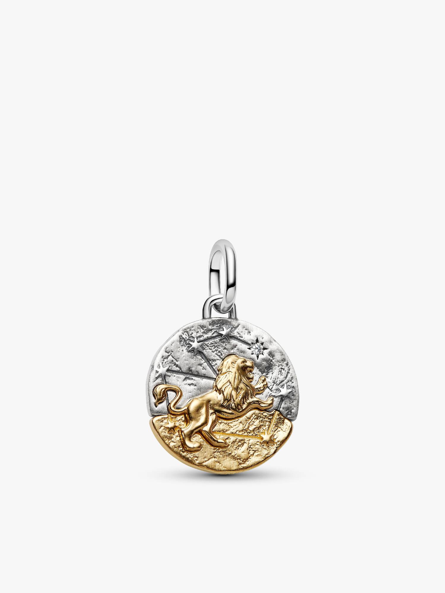 Charm Medalhão do Zodíaco do signo de Leão