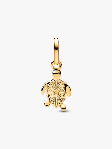 Mini Charm Pendente de Tartaruga Verde