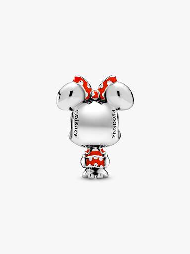 Charm Disney Minnie Mouse Vestido de Poás & Laço