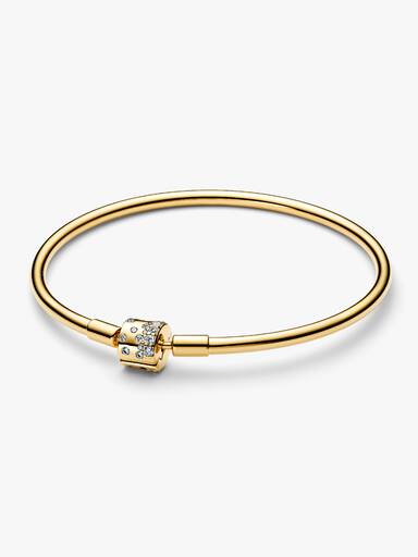 Braceletee Dorado com Cierre de Barril Brilhante