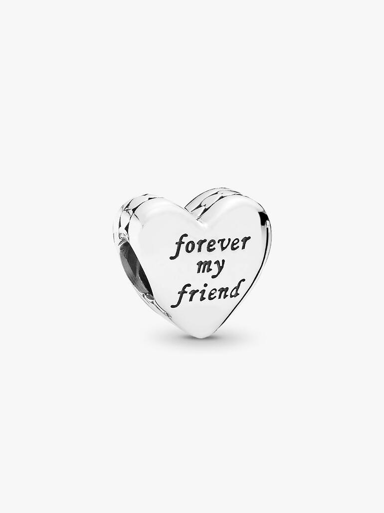 Heart silver charm