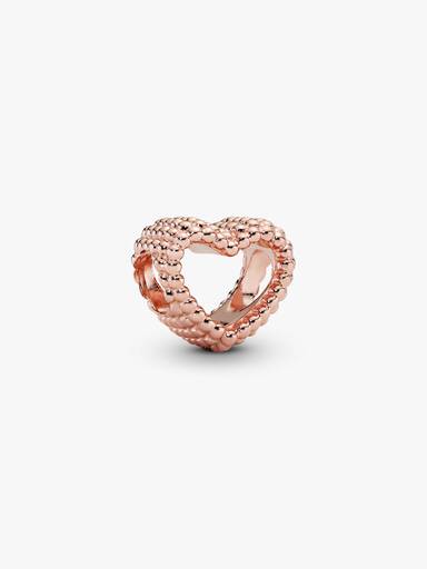 Charm Coração com Esferas