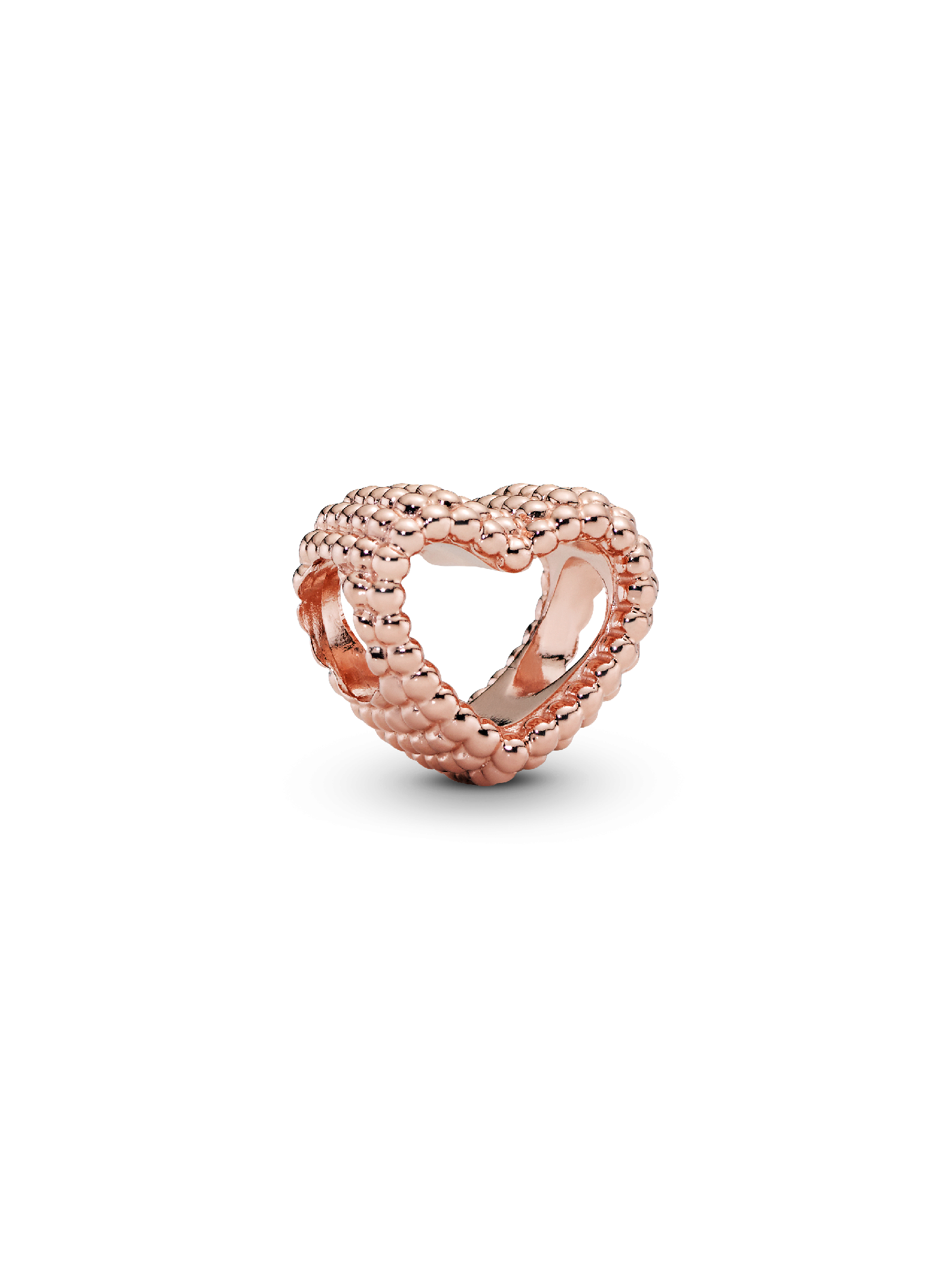 Charm Coração com Esferas