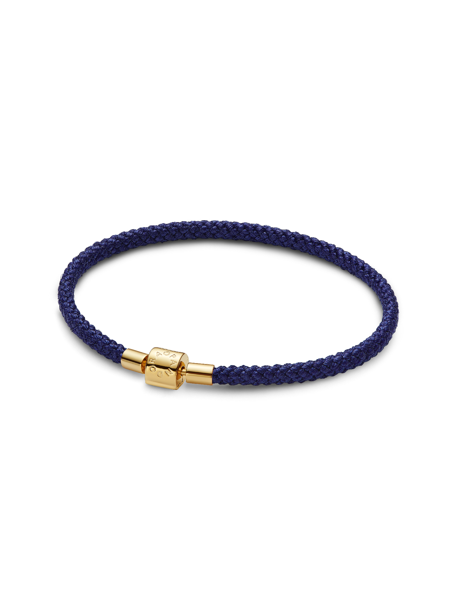 Pulseira de Cordão Azul Brilhante
