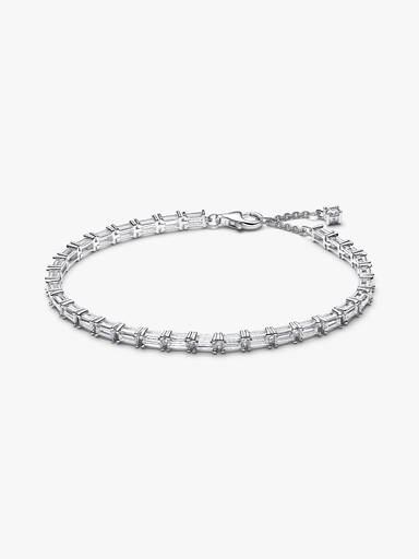 Pulseira de Riviera Baguette Brilhante