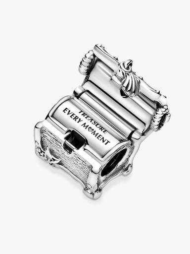 Chest of treasure sterling silver charm