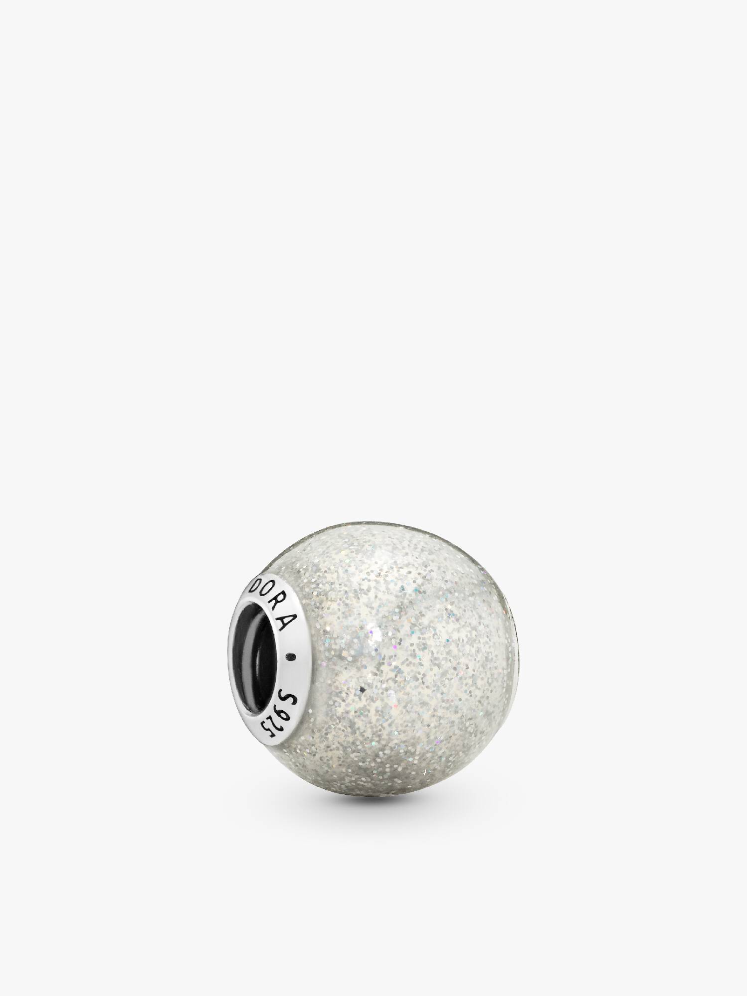 Charm Brilho Prateado