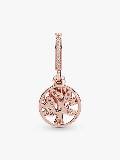 Charm Pendente Árvore da Vida Brilhante