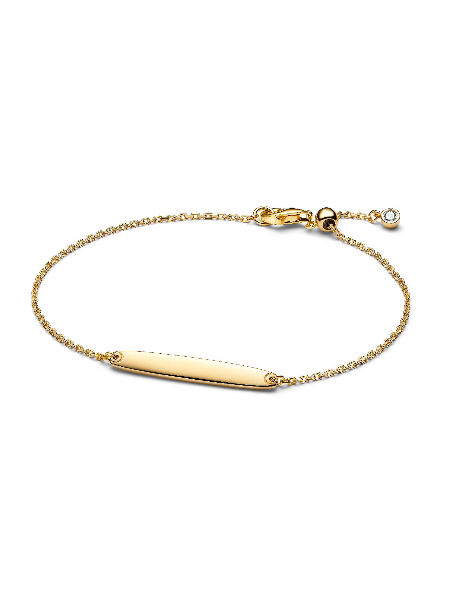 Pulseira Corrente com Barra Gravável